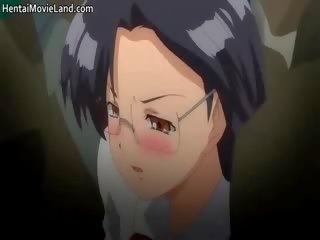 Niewinny brunetka anime motyka bani ukłucie part5