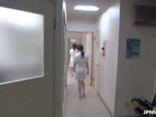 जपानीस नर्स हो जाता है नॉटी साथ एक oversexed part6