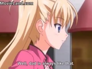 Nasty concupiscent Blonde Big Boobed Anime cookie Part3